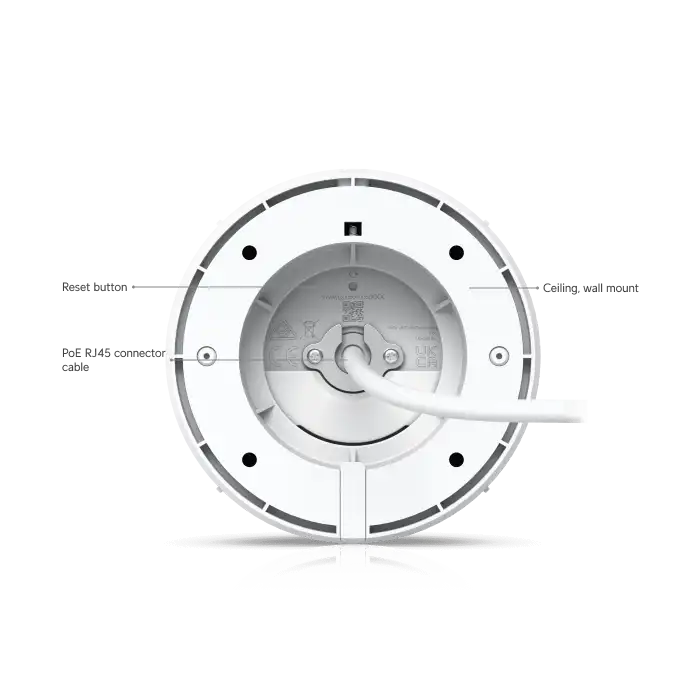 Ubiquiti UniFi Protect G5 Turret Ultra Kamera | 2K 4 MP , İç/Dış Mekan PoE Güvenlik Kamerası