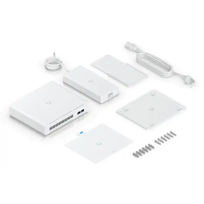 Ubiquiti UniFi Switch Pro XG 8 PoE (USW-Pro-XG-8-PoE (155W) | 10G PoE++ Yönetilebilir Switch