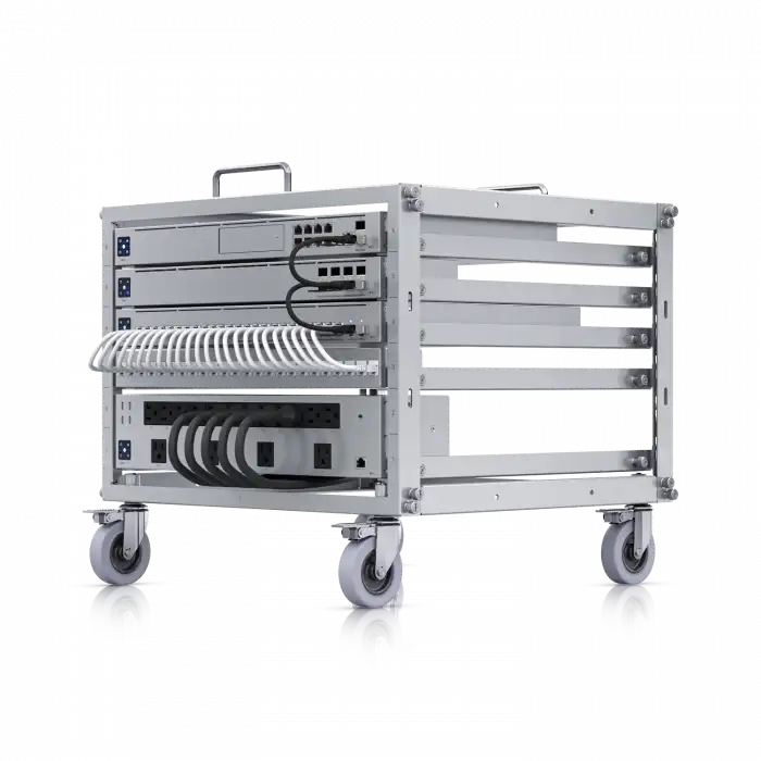 Ubiquiti Unifi U Rack 6U TL | 6U Dikili Tip Rack veya Duvar Tipi Kabinet