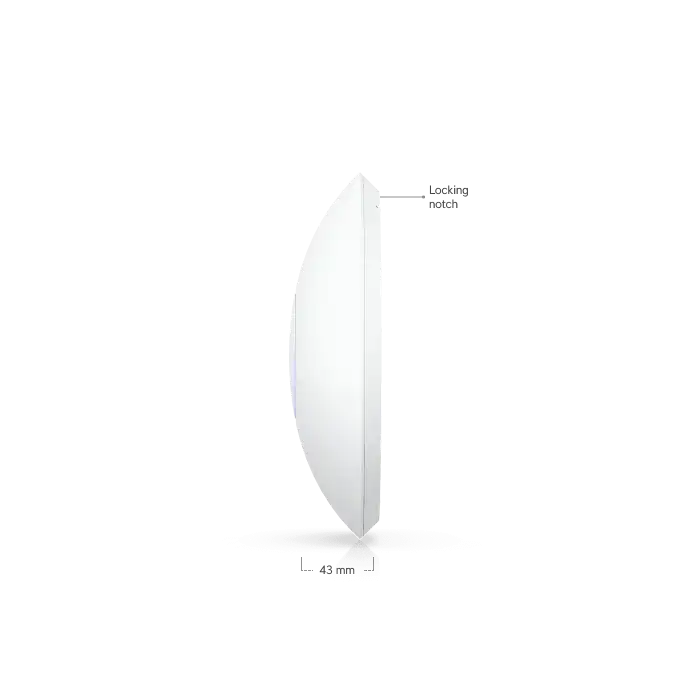 Ubiquiti UniFi U7 LR ( UAP-AC-LR ) WiFi 7 | 2.4-5 Ghz | 2.5GbE PoE | 160 m² Tavan Tipi Access Point