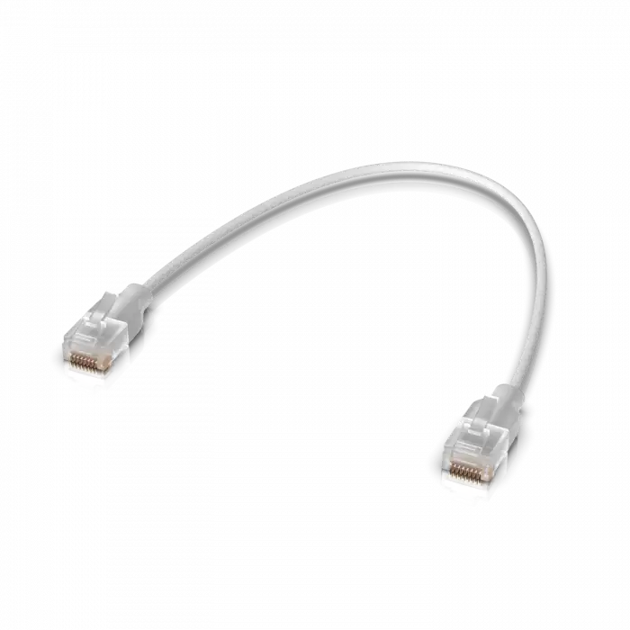 Ubiquiti UniFi UACC Cable Patch EL 0.15M W  24 Etherlighting Patch Kablo 0.15M Beyaz 24 Adet