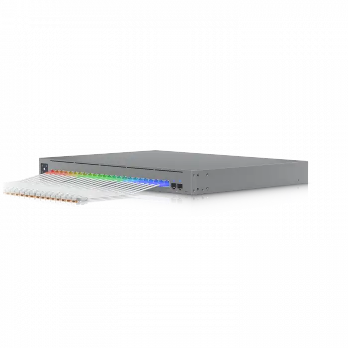 Ubiquiti UniFi UACC Cable Patch EL 0.15M W  24 Etherlighting Patch Kablo 0.15M Beyaz 24 Adet