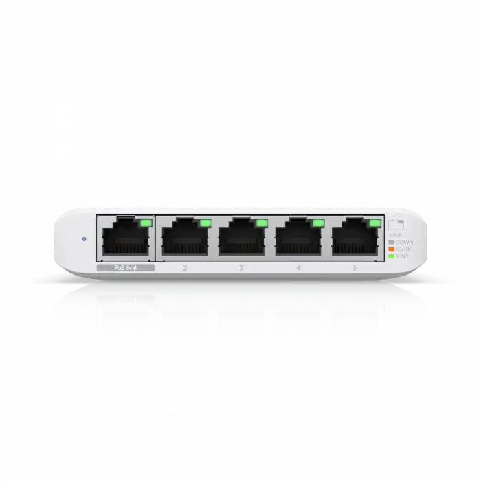 Ubiquiti UniFi Switch Flex Mini | 5-Port Kompakt Gigabit Switch (PoE Destekli)