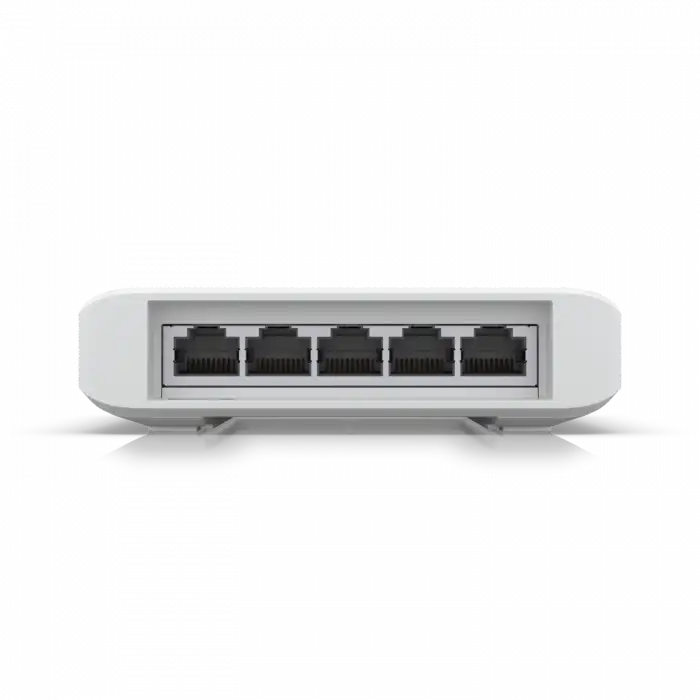 Ubiquiti UniFi USW Flex 5 Port PoE in ve PoE Out , Gigabit , Yönetilebilir Switch