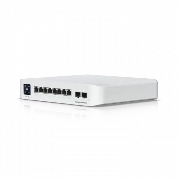 Ubiquiti UniFi Switch Pro 8 PoE | 8-Port Layer 3 PoE++ & 10G SFP+ Switch