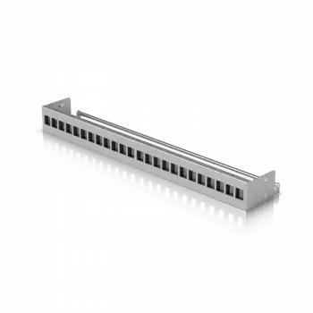 Ubiquiti UniFi 24-Port  Keystone Patch Panel Tüm Markalarla Uyumlu  UACC-Rack-Panel-Patch-Blank-24