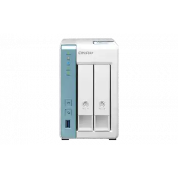 Qnap TS-231P3 4 GB 2 Yuvalı 250 TB Destekli NAS Depolama Ünitesi