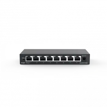 Ruijie Reyee ES108D 8-Port Metal Kasa Tak ve Çalıştır Ethernet Switch