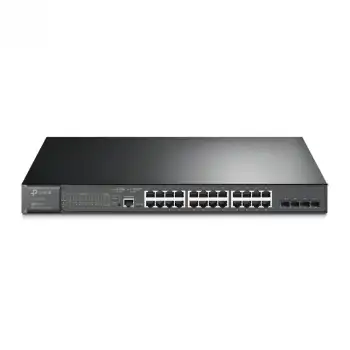 TP-Link TL SG3428MP JetStream 28-Port Gigabit L2 Managed Switch with 24-Port PoE+