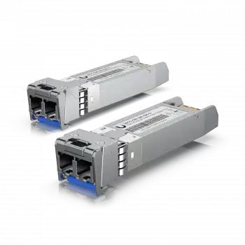 Ubiquiti 10G SFP+ Single-Mode Fiber Modül | 10km Uzun Menzil (2li Paket)