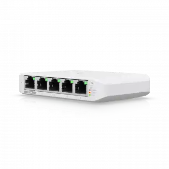 Ubiquiti UniFi Switch Flex Mini | 5-Port Kompakt Gigabit Switch (PoE Destekli)
