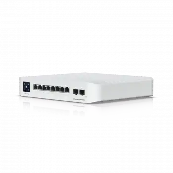 Ubiquiti UniFi Switch Pro 8 PoE | 8-Port Layer 3 PoE++ & 10G SFP+ Switch
