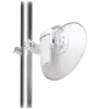 Ubiquiti UISP Dish Mini | 6 GHz Uyumlu 26 dBi Kompakt PtP Anten (42 cm)