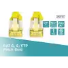 Digitus CAT 6A S/FTP 10GbE LSZH Patch Kablo - 0.5 Metre, Sarı