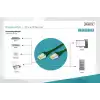 Digitus CAT 6A S/FTP 10GbE LSZH Patch Kablo - 0.5 Metre, Yeşil
