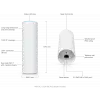 Ubiquiti UniFi U7 Mesh - Dış Mekan / İç Mekan Wi-Fi 7 Access Point (PoE Adaptör Dahil)