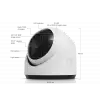 Ubiquiti UniFi Protect G6 Turret Beyaz | 4K Plaka ve Yüz Tanımalı AI Güvenlik Kamerası Beyaz