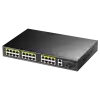 Cudy FS1026PS1 24 Port 10/100M PoE+ , 2 Gigabit Uplink Switch