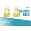 Digitus CAT 6A S/FTP LSZH Profesyonel Patch Cord Kablo - 10 Metre, Gri