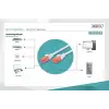 Digitus CAT 6 U/UTP LSZH Patch Cord Kablo - 2 Metre, Beyaz