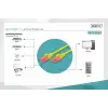 Digitus CAT 6 U/UTP LSZH Patch Cord Kablo - 3 Metre, Sarı