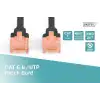 Digitus CAT 6 U/UTP LSZH Patch Cord Kablo - 10 Metre, Siyah