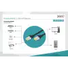Digitus CAT 6A S/FTP LSZH Profesyonel Patch Cord Kablo - 0.25 Metre, Siyah