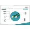 Digitus CAT 6A S/FTP LSZH Profesyonel Patch Cord Kablo - 0.25 Metre, Yeşil