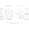 Ubiquiti LTU PRO | 5 Ghz | 900 Mbps | 20 km | 24 dBi | PtP PtMP Outdoor Access Point
