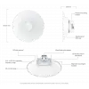 Ubiquiti UISP Dish (30 dBi) | 5 - 6 GHz Geniş Bant Anten (Wave MLO 5 Uyumlu)