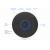 Ubiquiti UniFi 7 Pro XGS | 10GbE & 6 GHz Destekli, 8-Stream WiFi 7 Siyah PoE++ Access Point