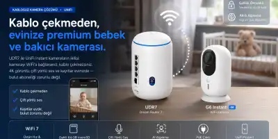 Kablosuz Bebek ve Bakıcı Kamerası: UDR7 + UniFi Instant Çözümü