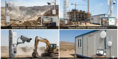 Zorlu Şartlar ve Şantiyeler İçin İnternet Çözümleri