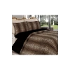 TEK KİŞİLİK NEVRESİM TAKIMI LASTİKLİ ÇARŞAFI(120X200)-LEOPAR/SİYAH