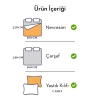 SEDEF HOME  NEVRESİM TAKIMI TEK KİŞİLİK DÜZ ÇARŞAFLI-KIRMIZI