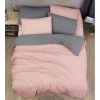 SEDEF HOME NEVRESİM TAKIMI TEK KİŞİLİK LASTİKLİ ÇARŞAFLI 120X200 PUDRA/GRİ