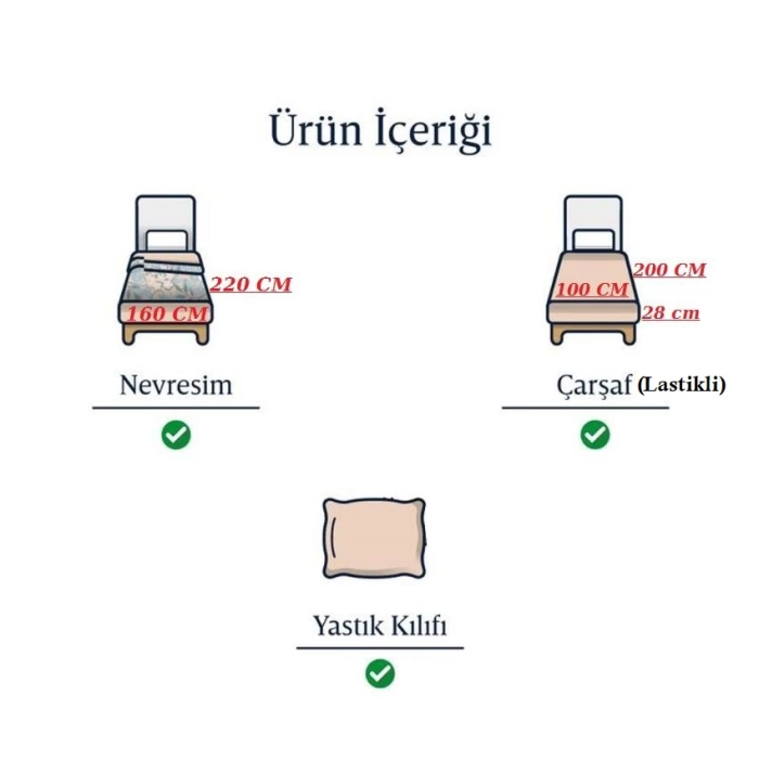SEDEF HOME NEVRESİM TAKIMI TEK KİŞİLİK LASTİKLİ ÇARŞAFLI (100X200)SİYAH/BEYAZ