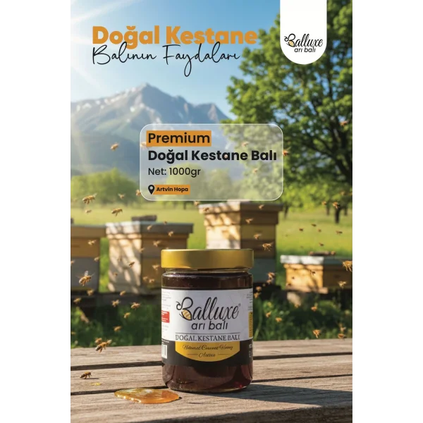 Premium Doğal Kestane Balı Net: 1000 gr