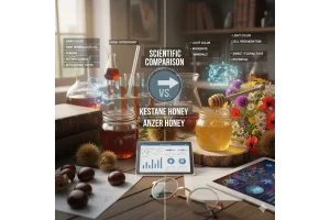 Anzer balı ile kestane balının karşılaştırılması