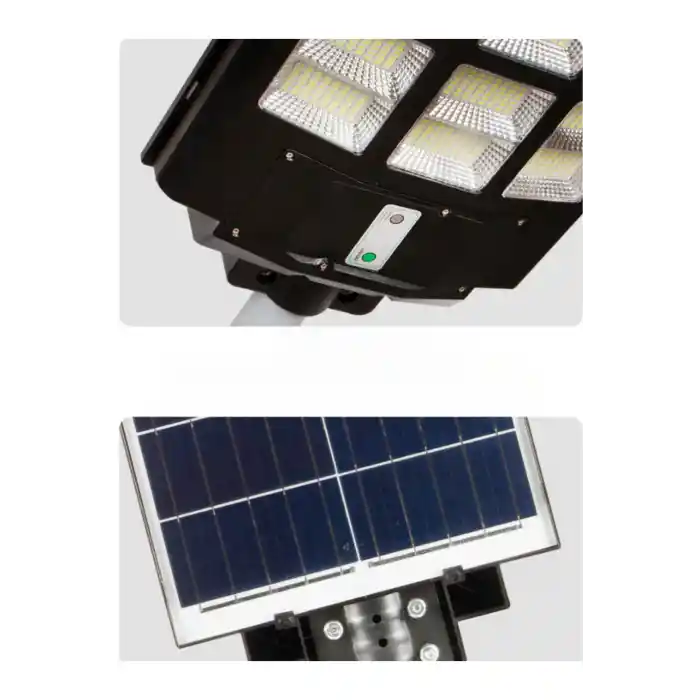 600 Watt Kanatlı Solar Güneş Enerjili Led Bahçe Dekor Aydınlatması Sokak Lambası