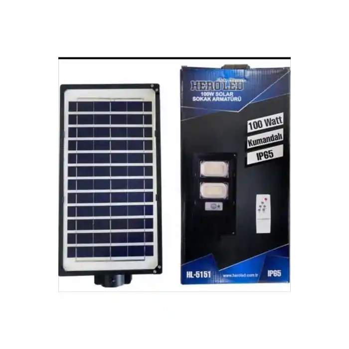 100 watt solar projektör
