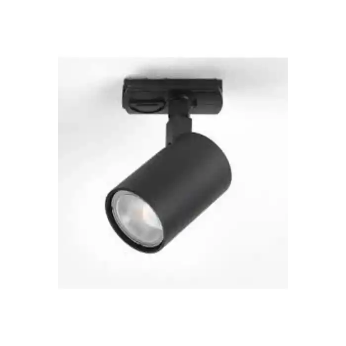 1 Metre Raylı 3 Adet Ray Spot Beyaz Işık Siyah Kasa
