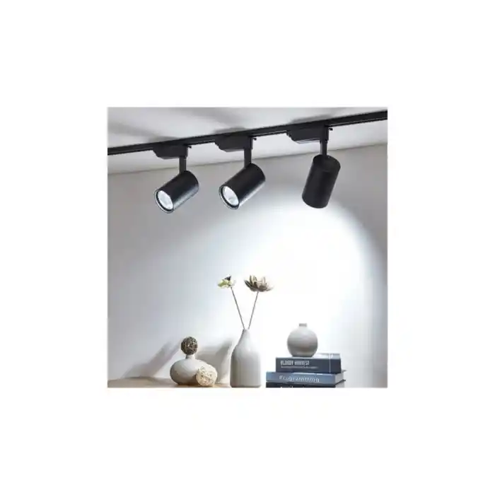 Deparsistem 30 W Ray Spot Vitrin Mağaza Armatürü Siyah Kasa 6lı Beyaz Işık