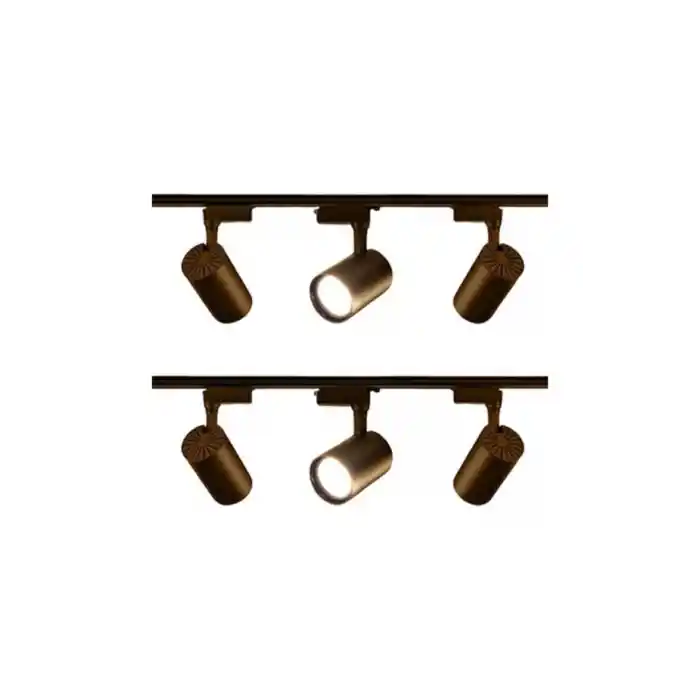 Deparsistem 30 W Ray Spot Vitrin Mağaza Armatürü Siyah Kasa 6lı Günışığı Işık