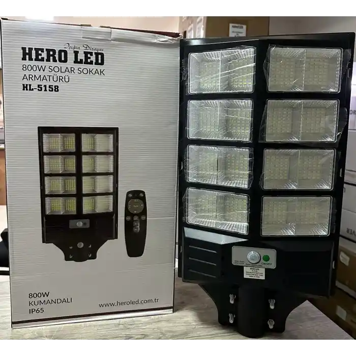800w Solar Sokak Armatürü Güneş Enerjili