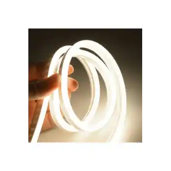 Neon Esnek Şerit Led 5 Metre Gün Işığı + 220 Volt Fiş