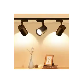 4 Adet 30w Led Ray Spot 1 Metre Spot Siyah Kasa Günışığı Renkli Ray Spot