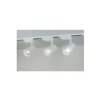 Led 3 Adet 30 w Led Ray Spot Vitrin Mağaza Armatürü 1m Raylı Beyaz Kasa Gün Işığı Işıklı Spot