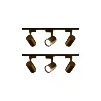 Deparsistem 30 W Ray Spot Vitrin Mağaza Armatürü Siyah Kasa 6lı Günışığı Işık