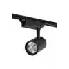 3 Adet 30w Ray Spot Vitrin Mağaza Aydınlatması 1 Metre Raylı Siyah Kasa Günışığı